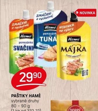 Paštiky Hamé - kapsička