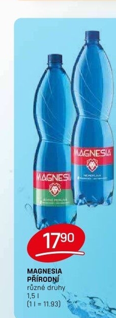 Přírodní voda Magnesia