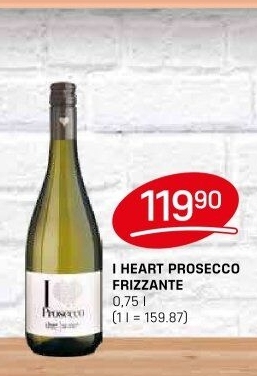 Prosecco Frizzante I Heart