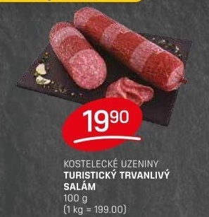 Salám turistický Kostelecké uzeniny
