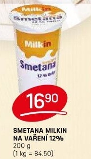 Smetana Milkin 12%