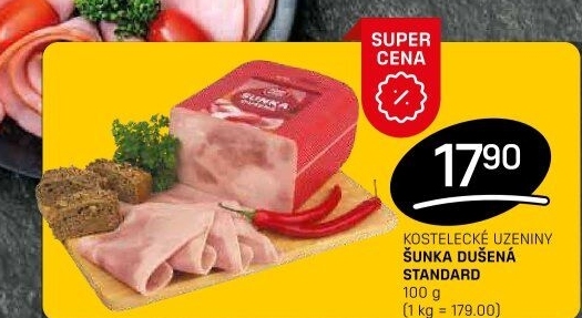 Šunka dušená standard Kostelecké uzeniny