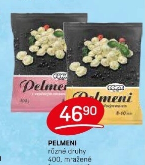 Těstoviny plněnémražené Pelmeni Povar
