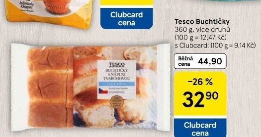 Buchtičky české Tesco