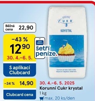 Cukr krystal Korunní