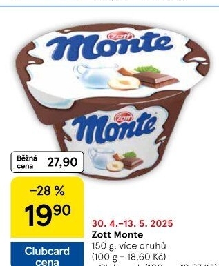 Dezert Monte Zott