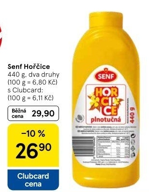 Hořčice Senf