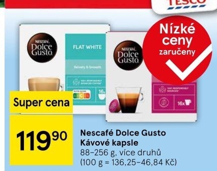 Kapsle Dolce Gusto Nescafé