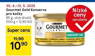 Konzerva pro kočky Gold Gourmet Purina