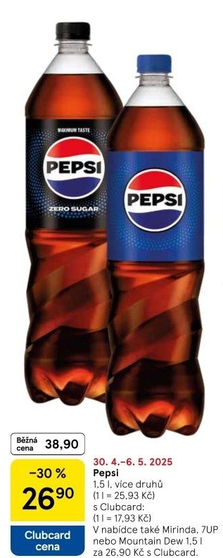 Limonáda Pepsi