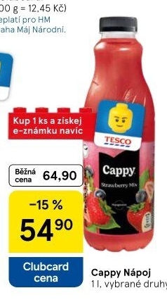 Nápoj Cappy