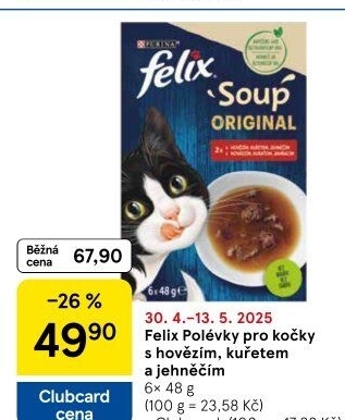 Polévka pro kočky Felix Purina