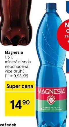 Přírodní voda Magnesia