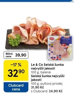 Šunka selská nejvyšší jakosti