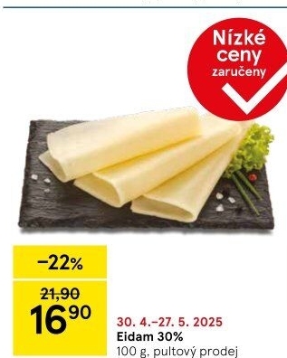 Sýr Eidam 30%