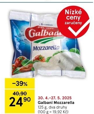 Sýr Mozzarella Galbani