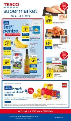 akční leták Tesco 30.4.2025-6.5.2025