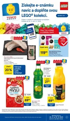 akční leták Tesco 30.4.2025-6.5.2025