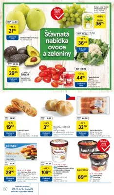 akční leták Tesco 30.4.2025-6.5.2025