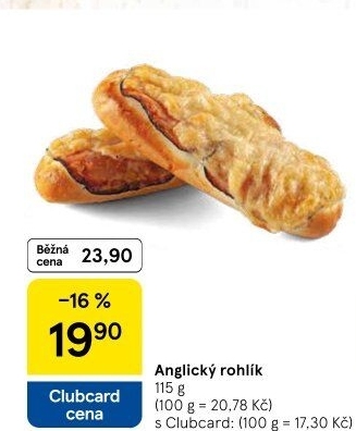 Anglický rohlík