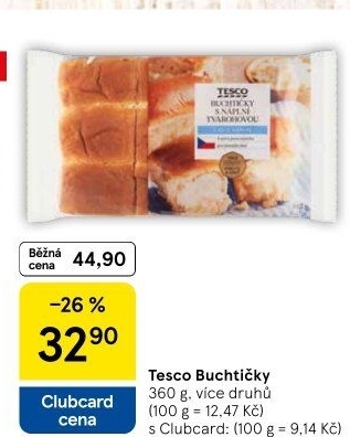 Buchtičky české Tesco