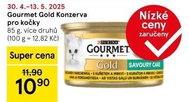 Konzerva pro kočky Gold Gourmet Purina