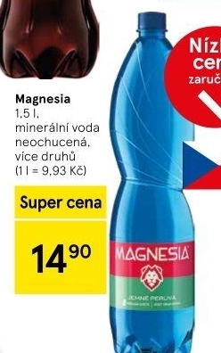 Přírodní voda Magnesia
