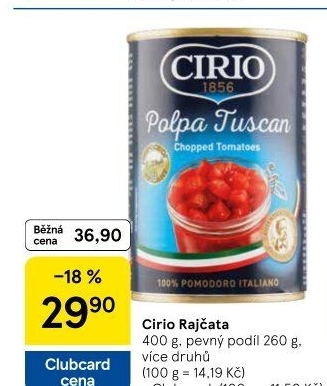 Rajčata Cirio