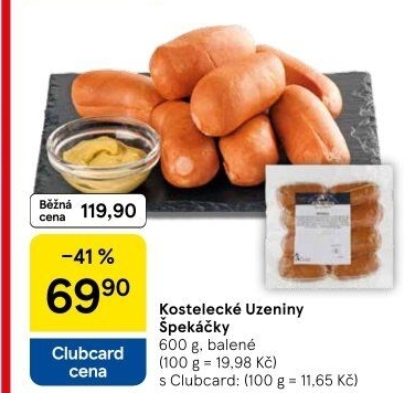 Špekáčky Kostelecké uzeniny