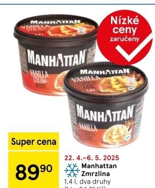 Zmrzlina v kelímku Manhattan Nestlé