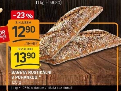 Bageta rustikální