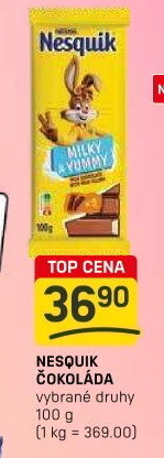 Čokoláda Nesquik
