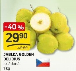 Jablka Golden Delicious