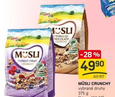 Müsli Crunchy Bonavita
