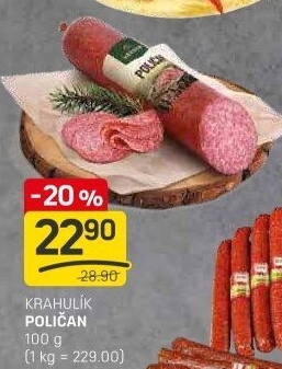 Salám Poličan Krahulík