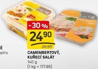 Salát camembert Lahůdky Vavřík
