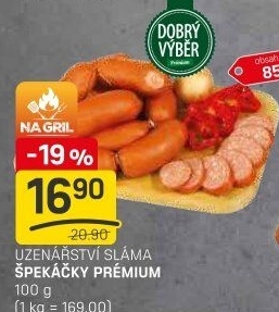 Špekáčky premium Dobrý Výběr