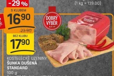 Šunka dušená standard Dobrý Výběr
