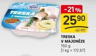 Treska v majonéze Rybex