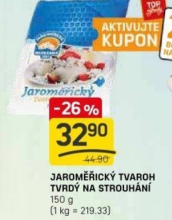 Tvaroh na strouhání Jaroměřický