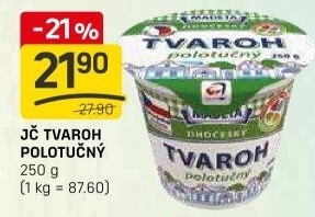 Tvaroh polotučný Jihočeský Madeta