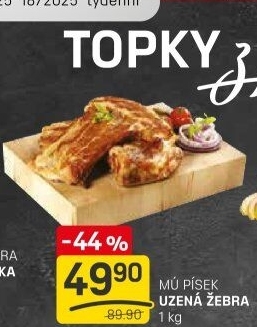 Vepřová uzená žebra Maso uzeniny Písek