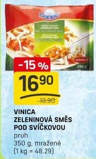 Zeleninová směs pod svíčkovou mražená Vinica