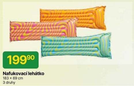 Nafukovací lehátko
