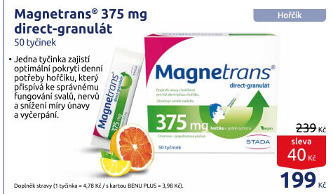 Doplněk stravy Magnetrans
