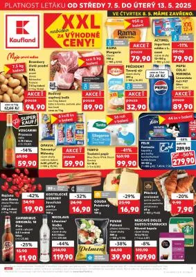 akční leták Kaufland 7.5.2025-14.5.2025