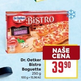 Bageta k rozpečení mražená Bistro Dr. Oetker