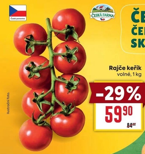 Rajčata keříková Česká farma