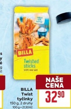Tyčinky Twist Billa