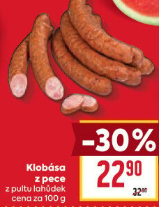 Klobása z pece